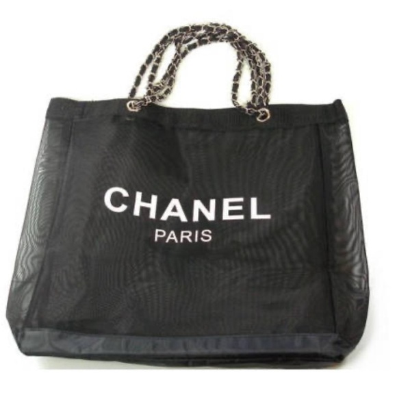 Brand New GWP CHANEL mesh tote and baby pouch - Picture 10 of 17